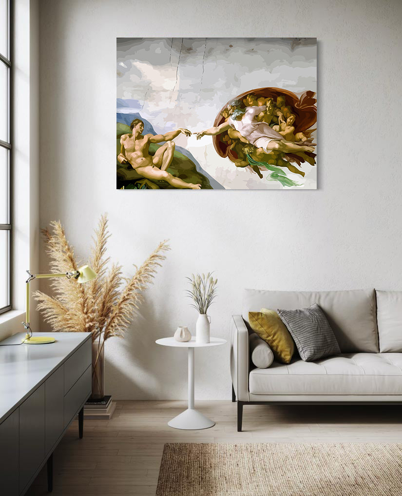 Set Pictură pe numere – Crearea Lui Adam 6052