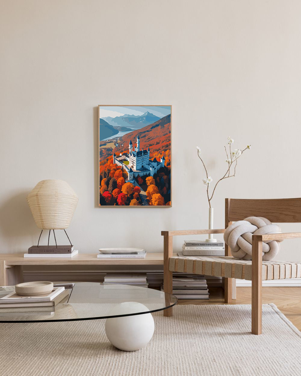 Set Pictură pe numere - Castel în Pădure 6058