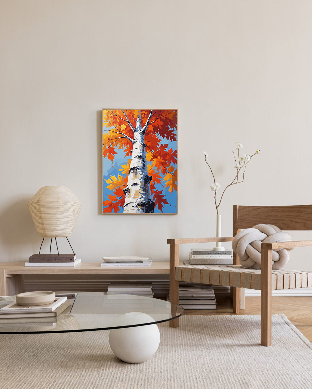 Set Pictură pe numere – Peisaj de Toamnă 6068