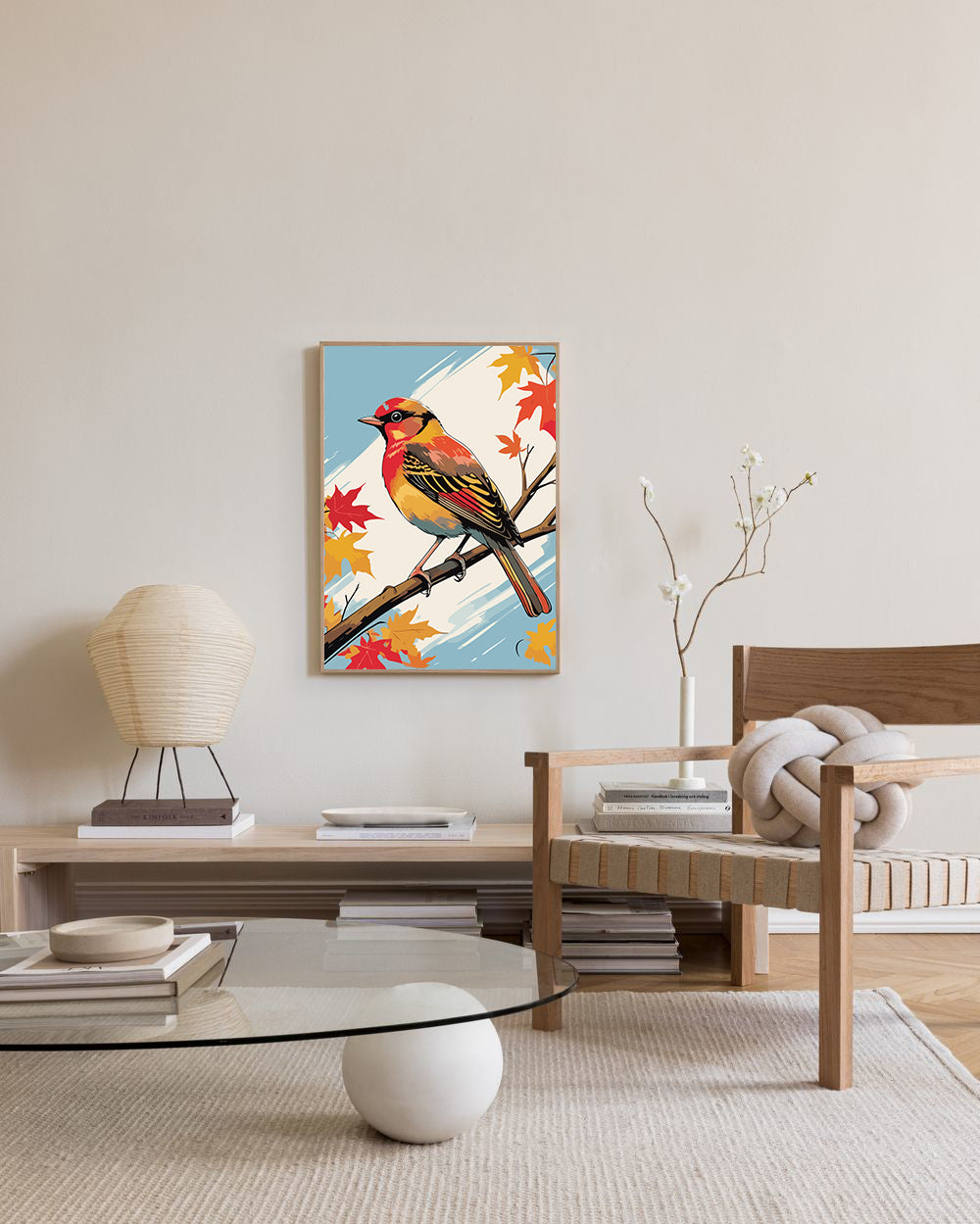 Set Pictură pe numere – Pasăre Multicolor 6069