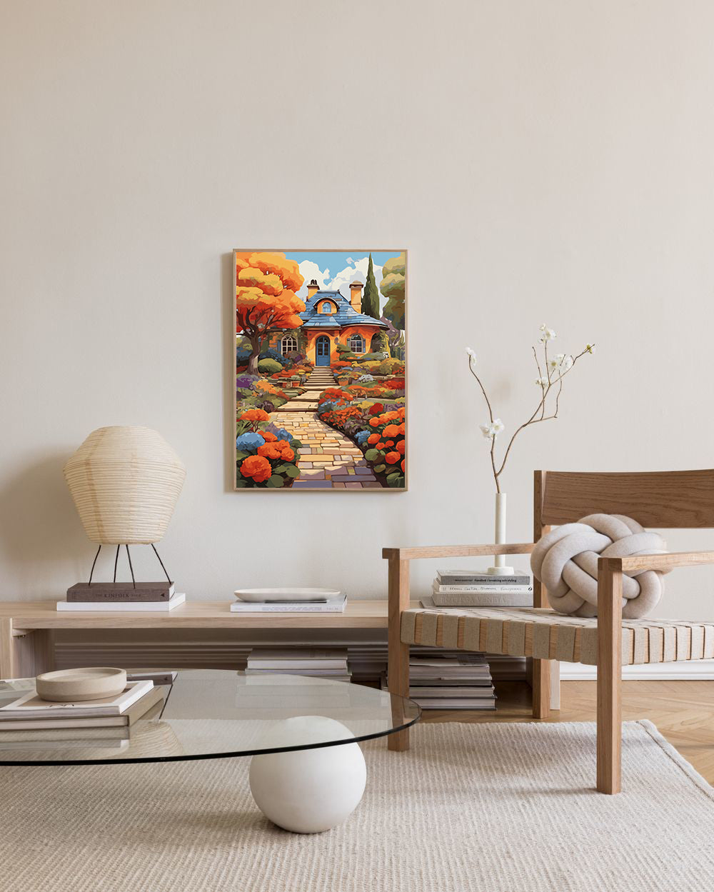 Set Pictură pe numere – Peisaj de Toamnă 6071