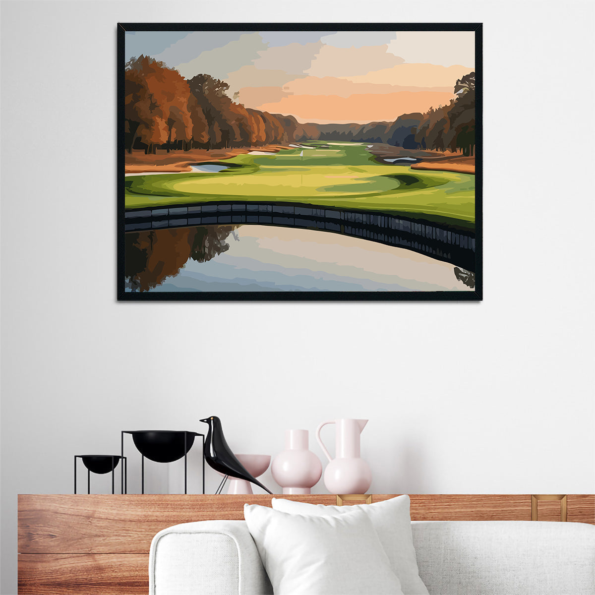 Set Pictură pe numere - Peisaj la Lac 6093