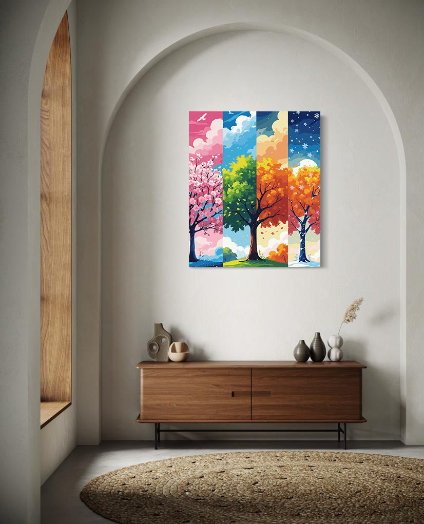 Pictura pe Numere – Patru Anotimpuri 6102