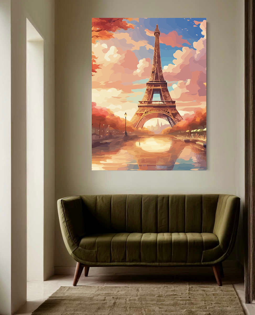 Set Pictură pe numere – Toamna în Paris 6104