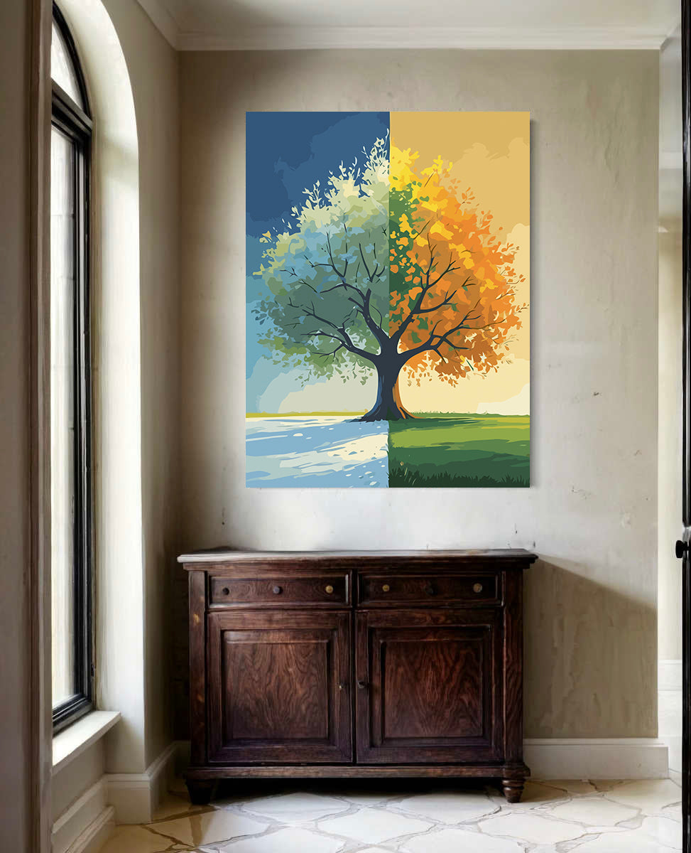 Set Pictură pe numere – Iarna și Primăvara 6105