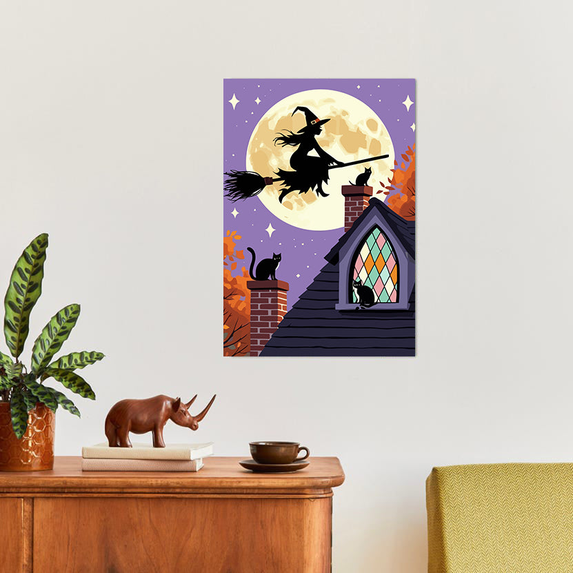 Set Pictură pe numere – Vrăjitoare în Luna Plină 6109