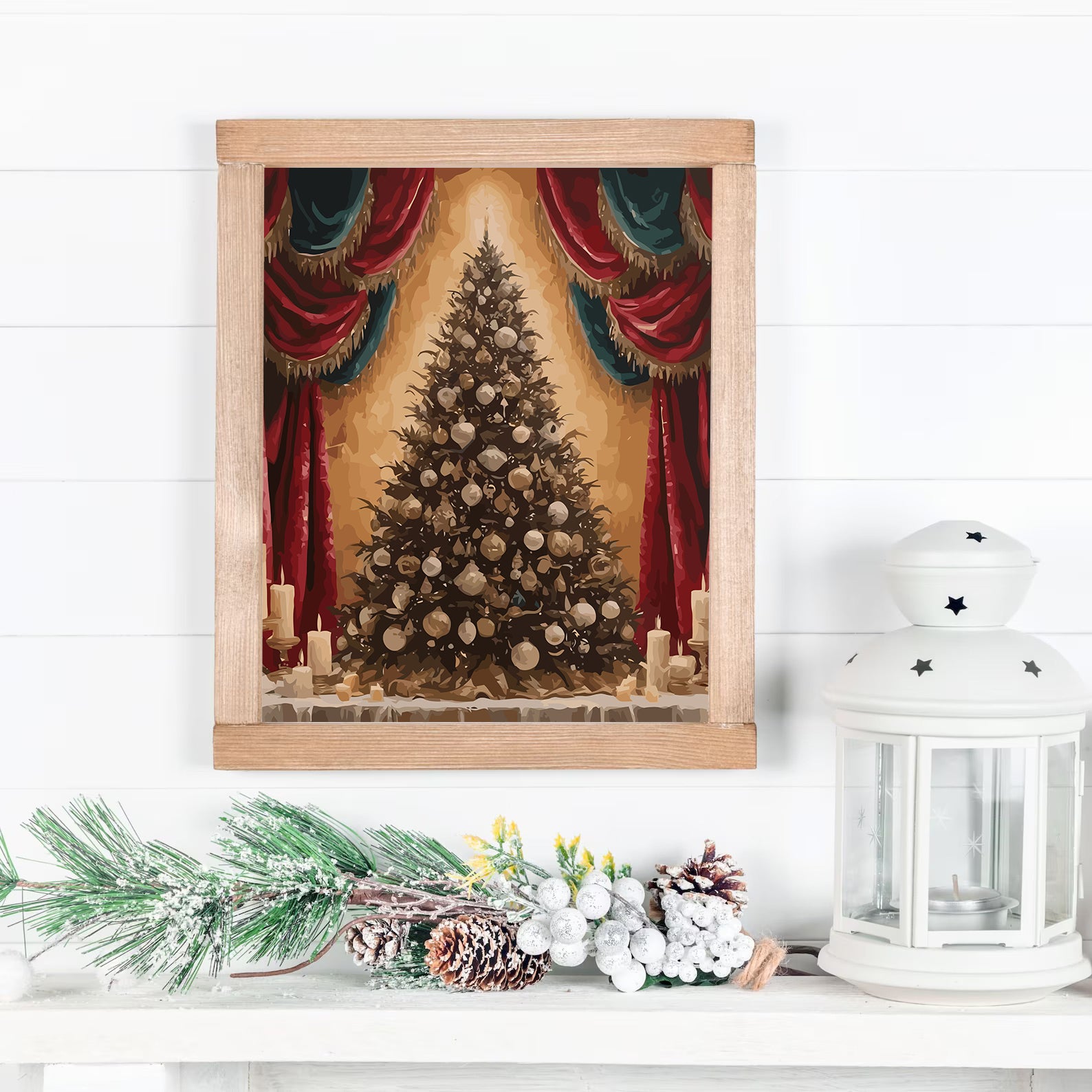 Set Pictură pe numere – Brad De Crăciun 6146