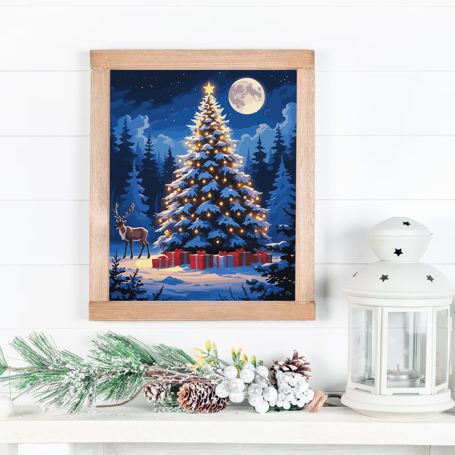 Set Pictură pe numere – Brad De Crăciun 6147