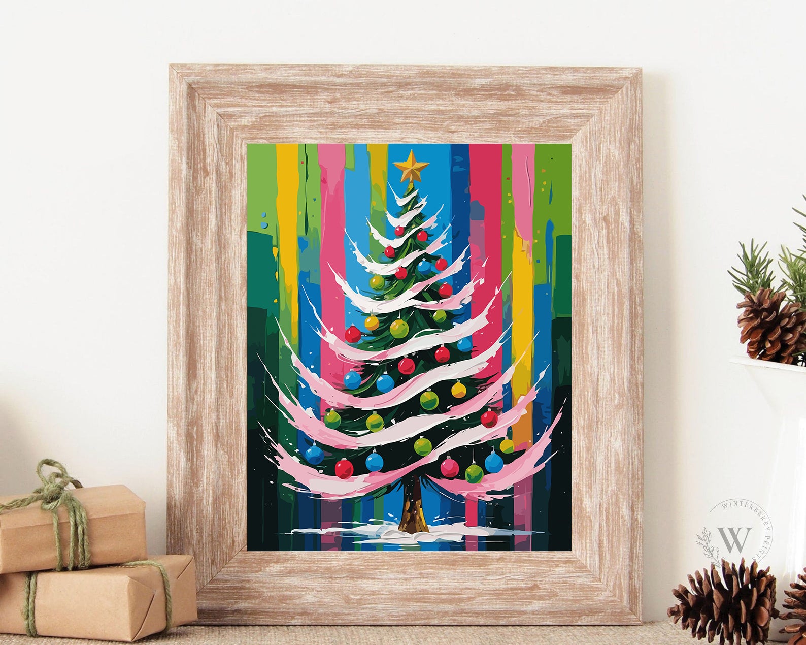 Set Pictură pe numere – Brad De Crăciun 6160