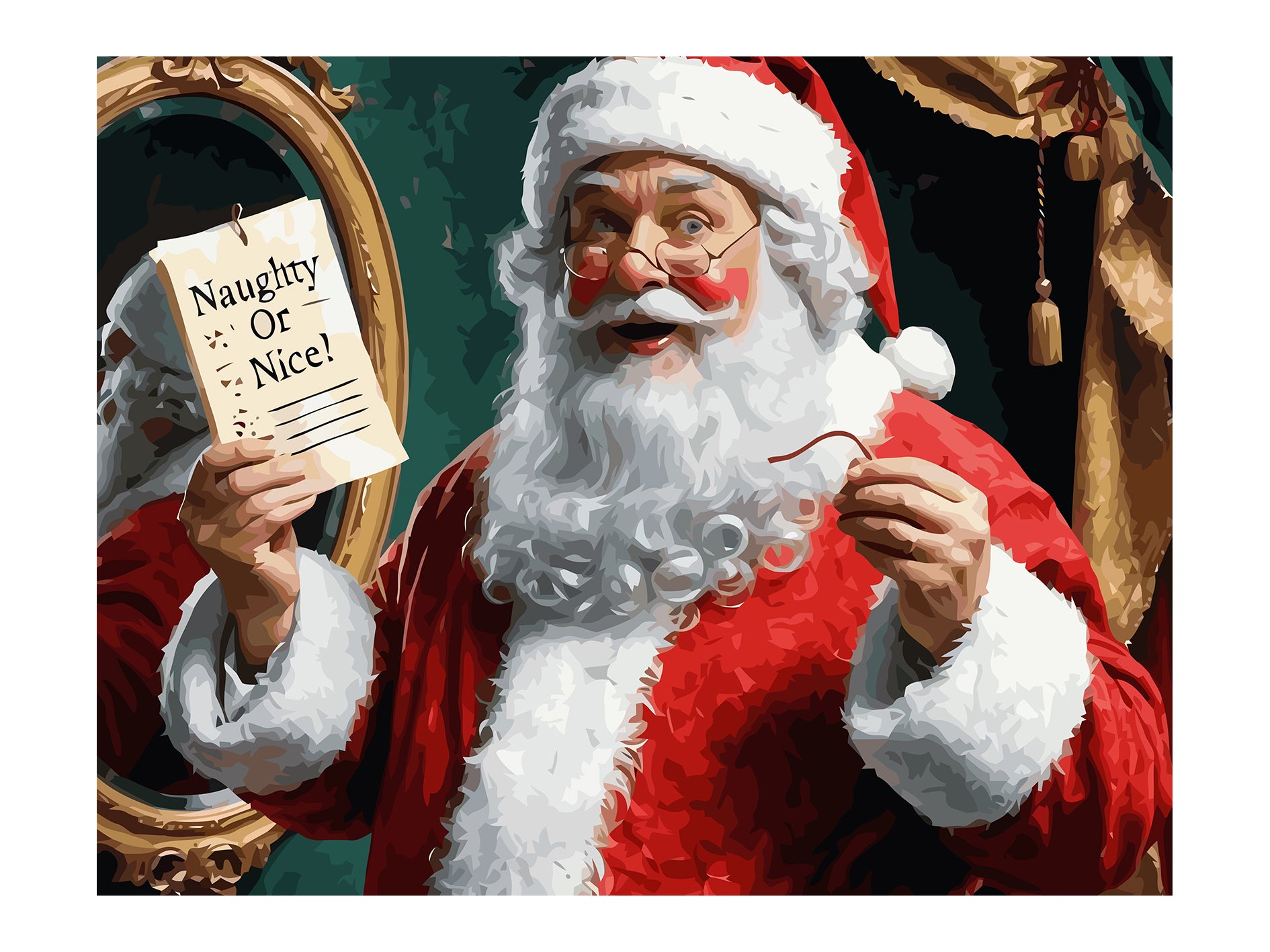 Set Pictură pe numere – Naughty Or Nice 6167