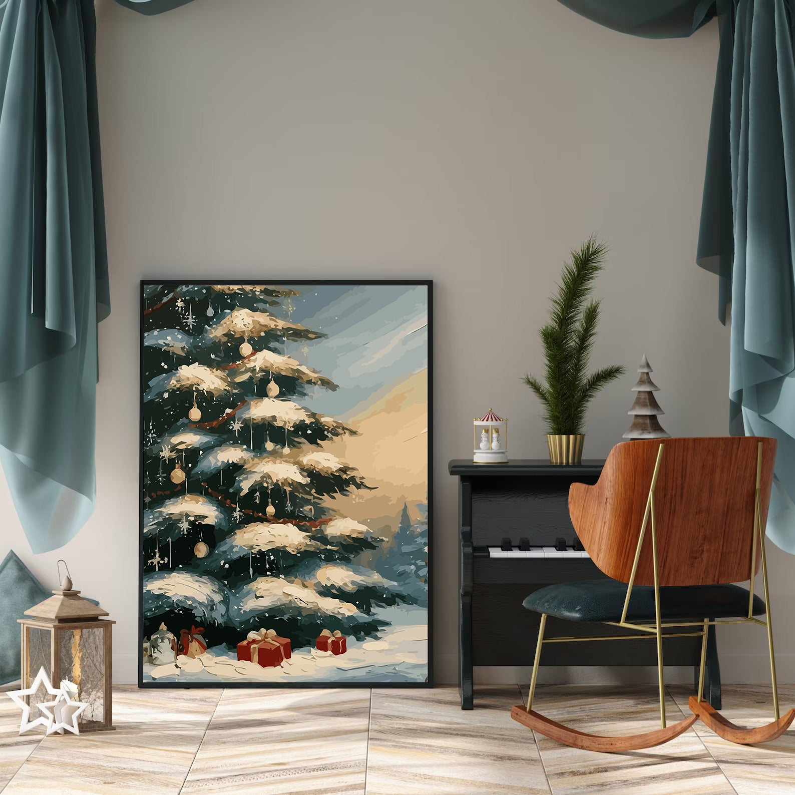 Set Pictură pe numere – Magie De Crăciun 6171