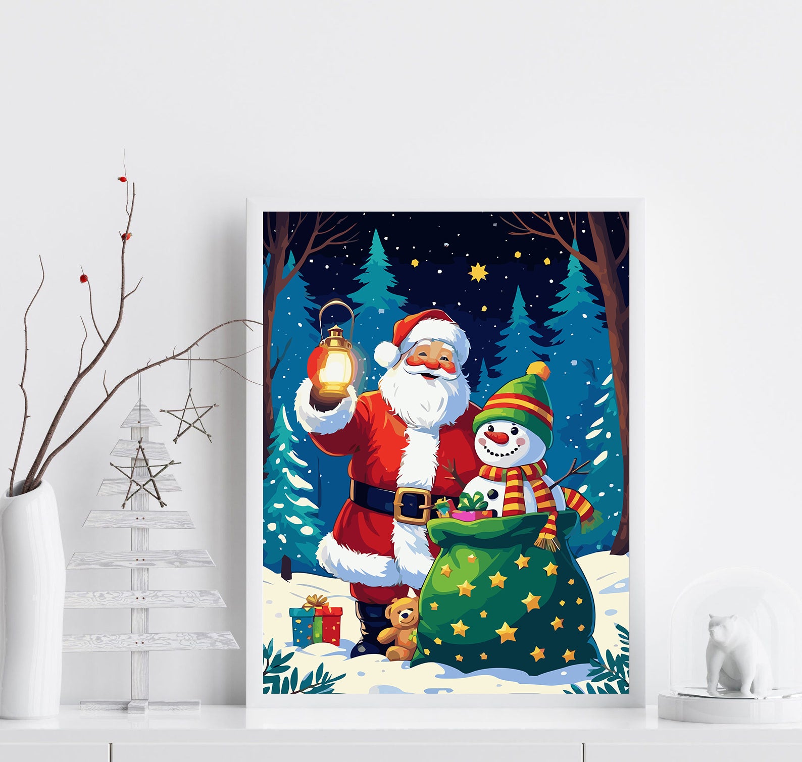 Set Pictură pe numere – Sărbători De Iarnă 6179