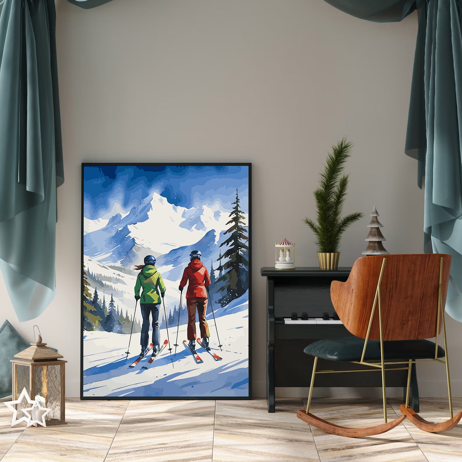 Set Pictură pe numere – Activități De Iarnă 6182