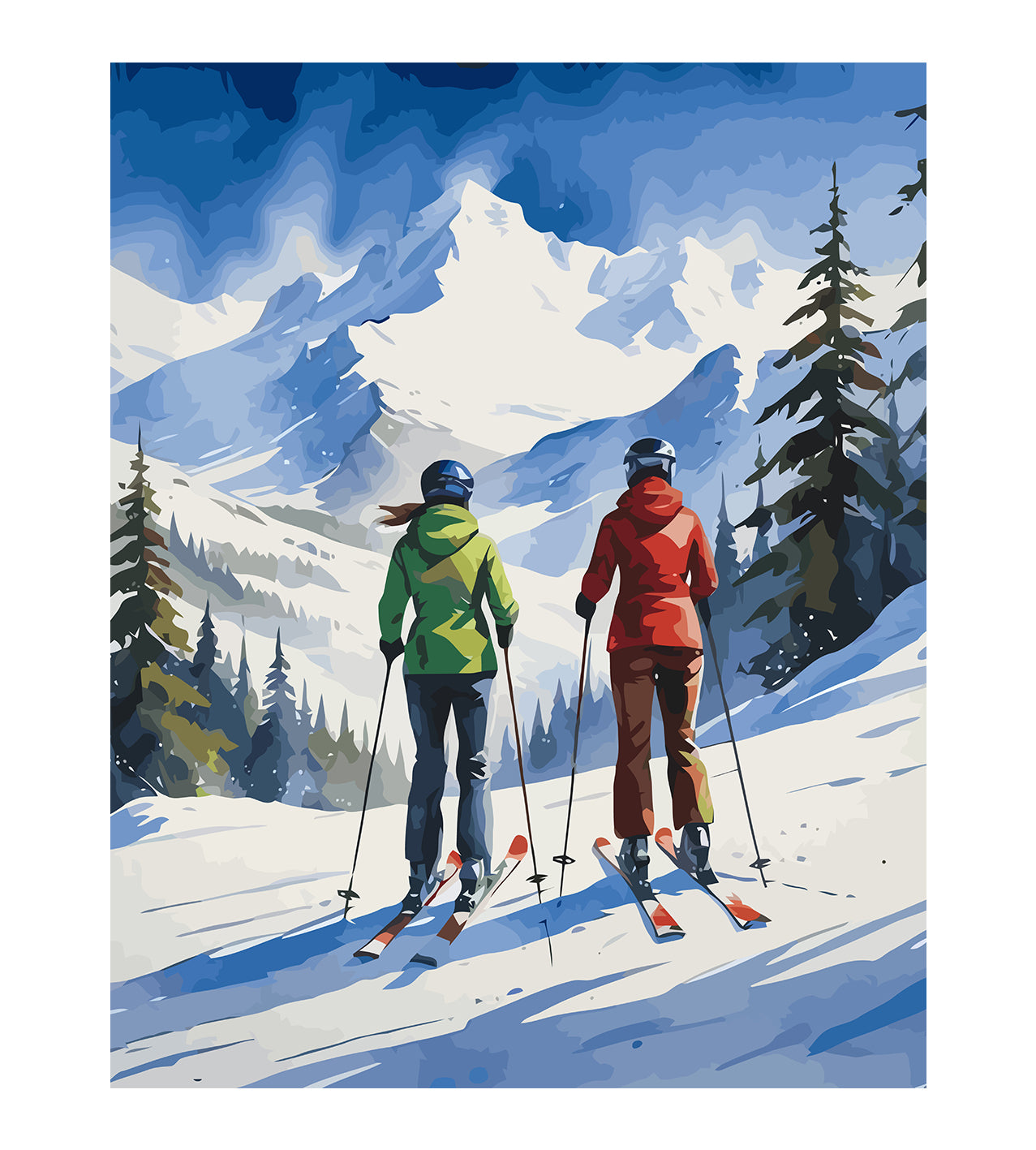 Set Pictură pe numere – Activități De Iarnă 6182