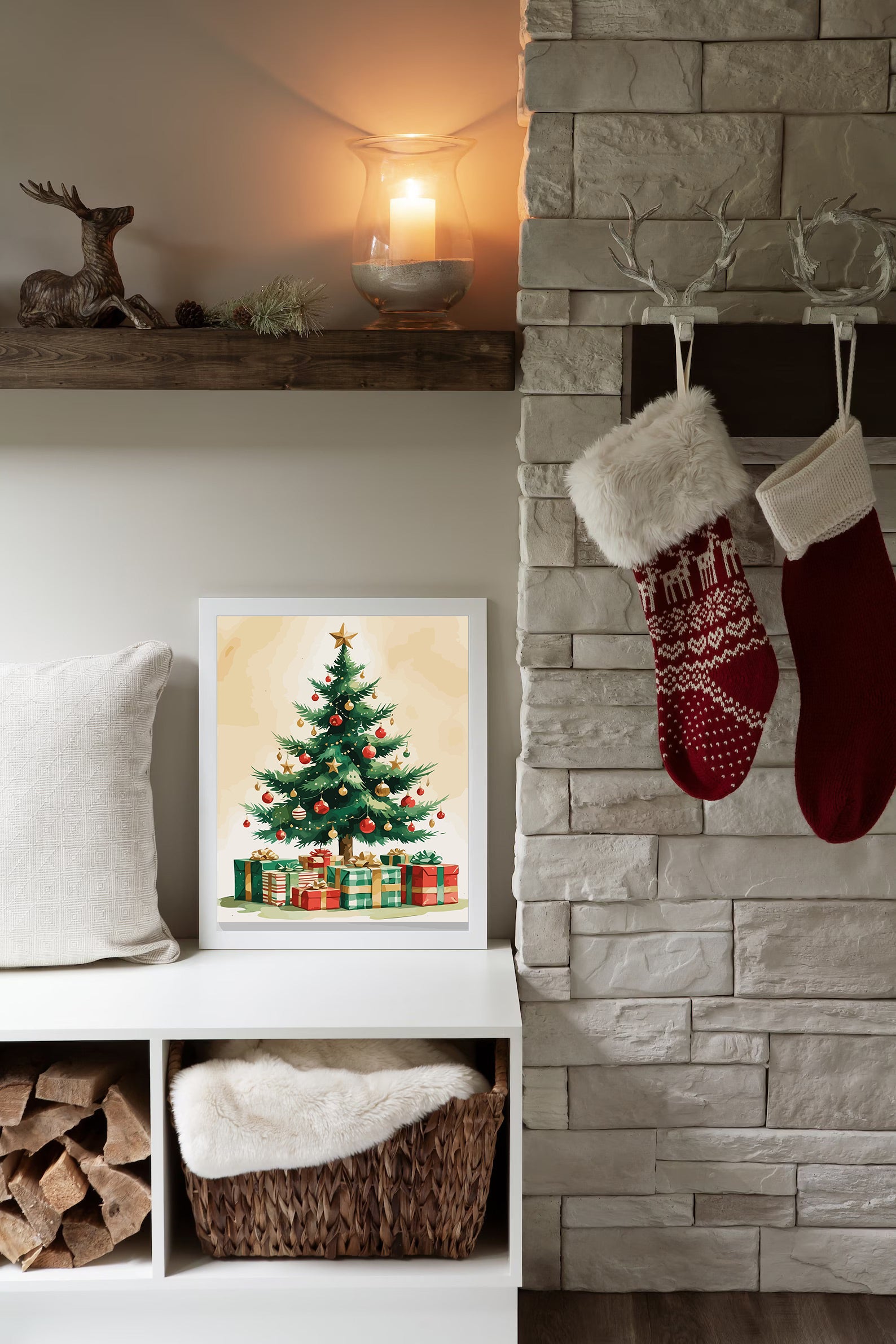 Set Pictură pe numere – Brad De Crăciun 6184