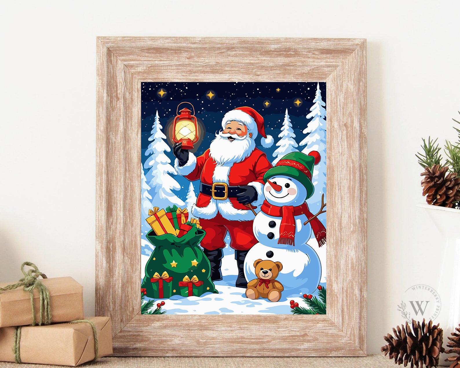 Set Pictură pe numere – Sărbători De Iarna 6190