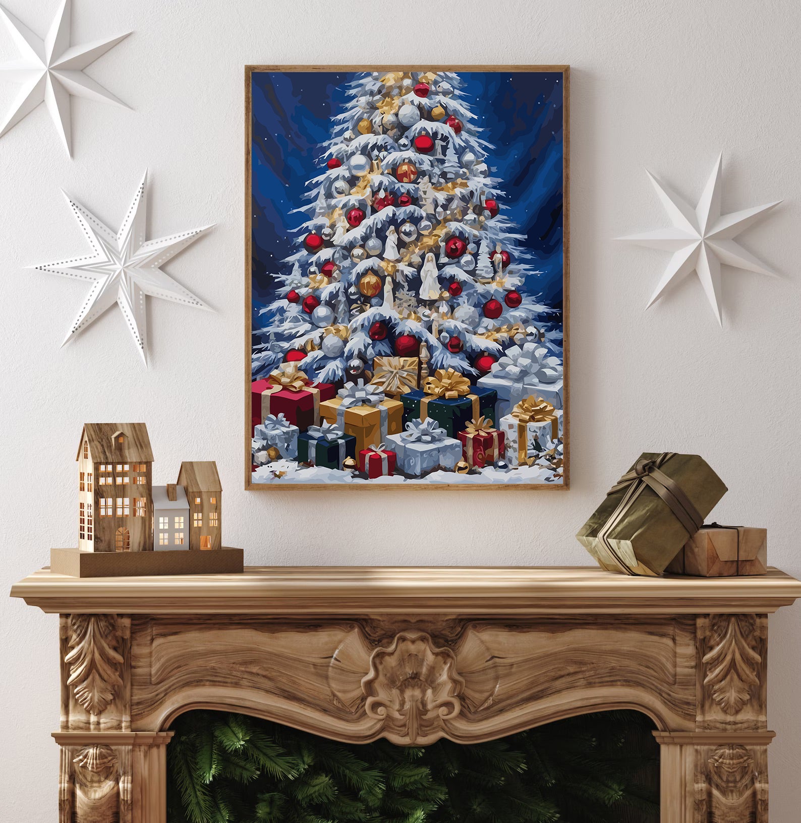 Set Pictură pe numere – Brad De Crăciun 6205