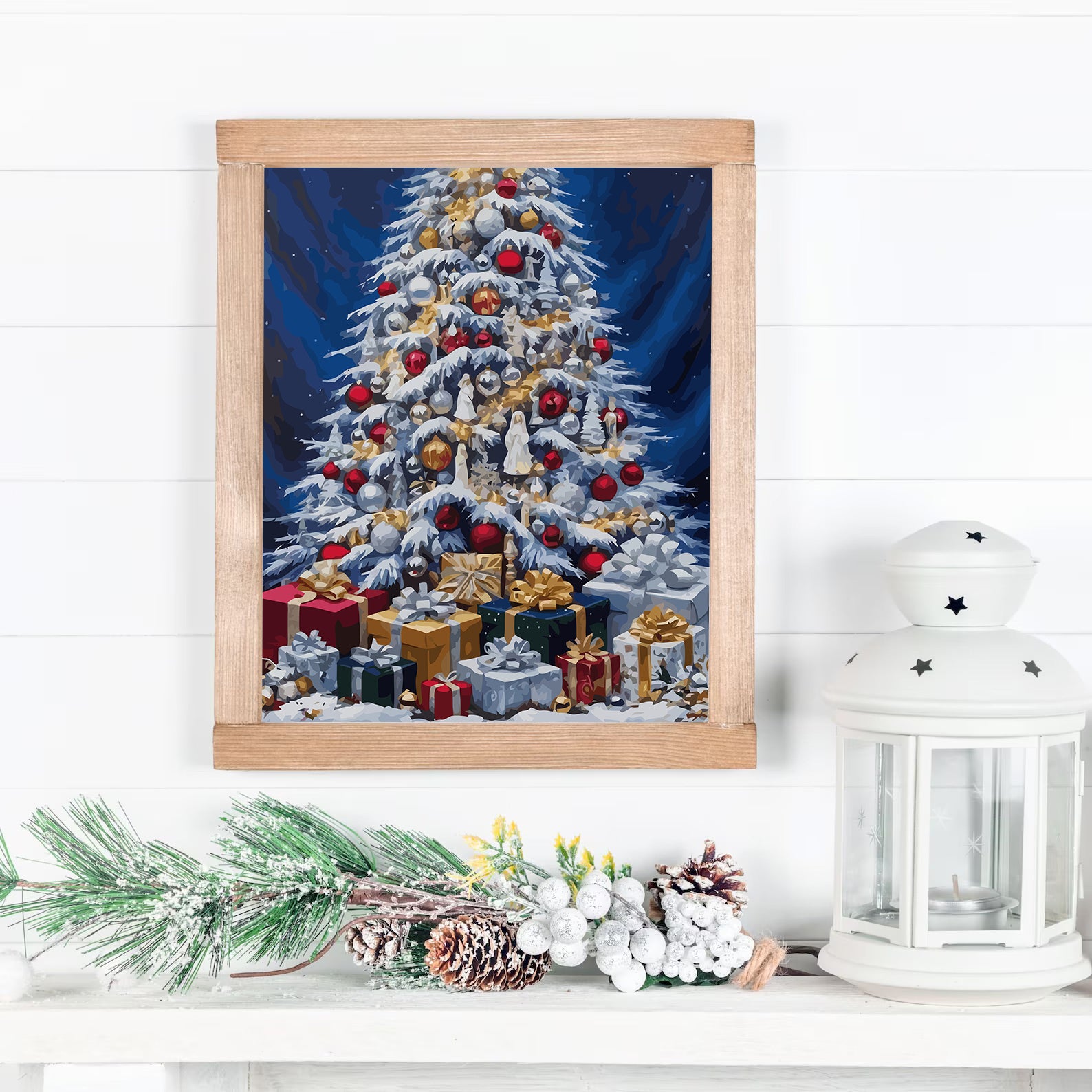 Set Pictură pe numere – Brad De Crăciun 6205