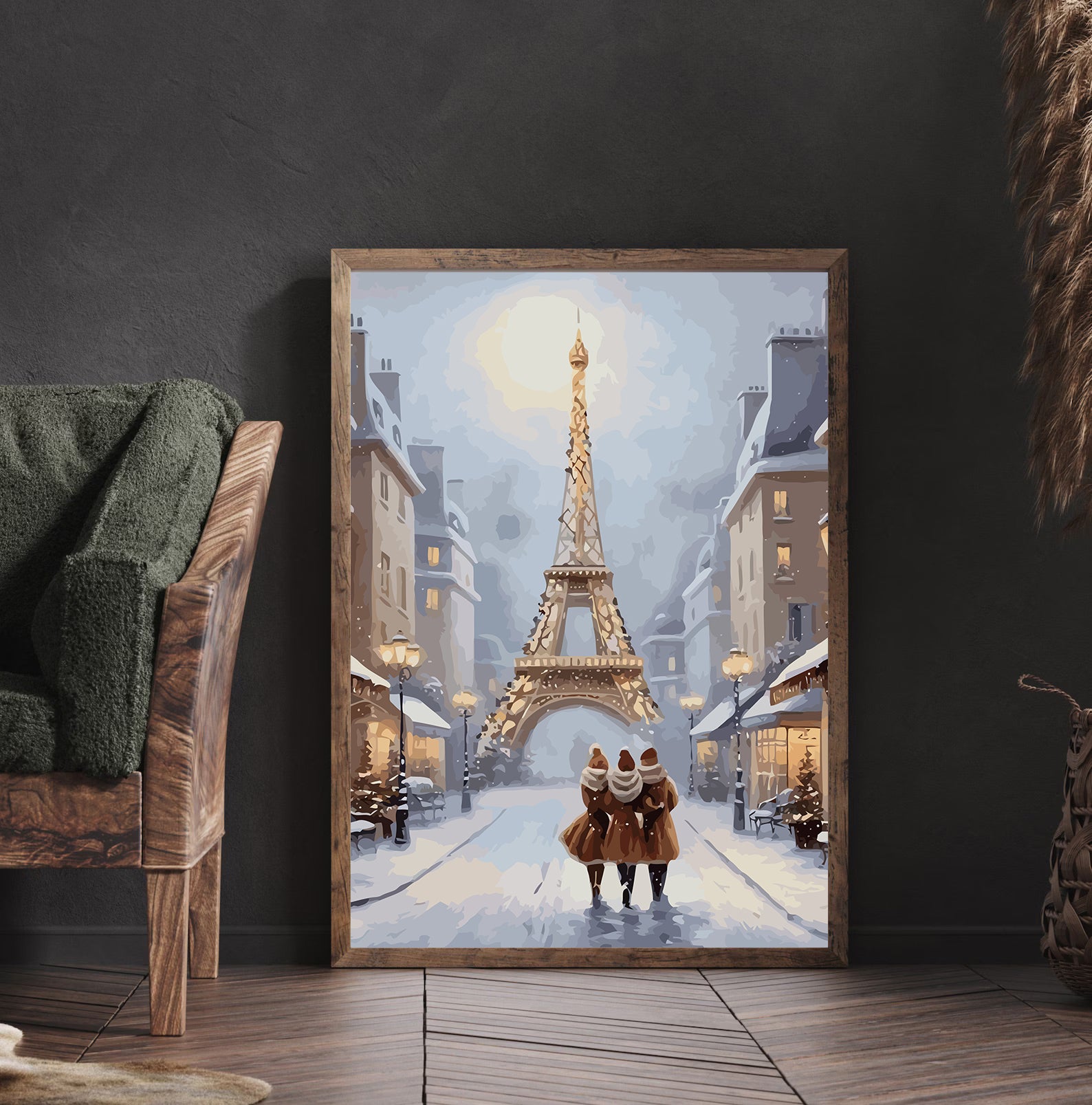 Set Pictură pe numere – Iarna În Paris 6210