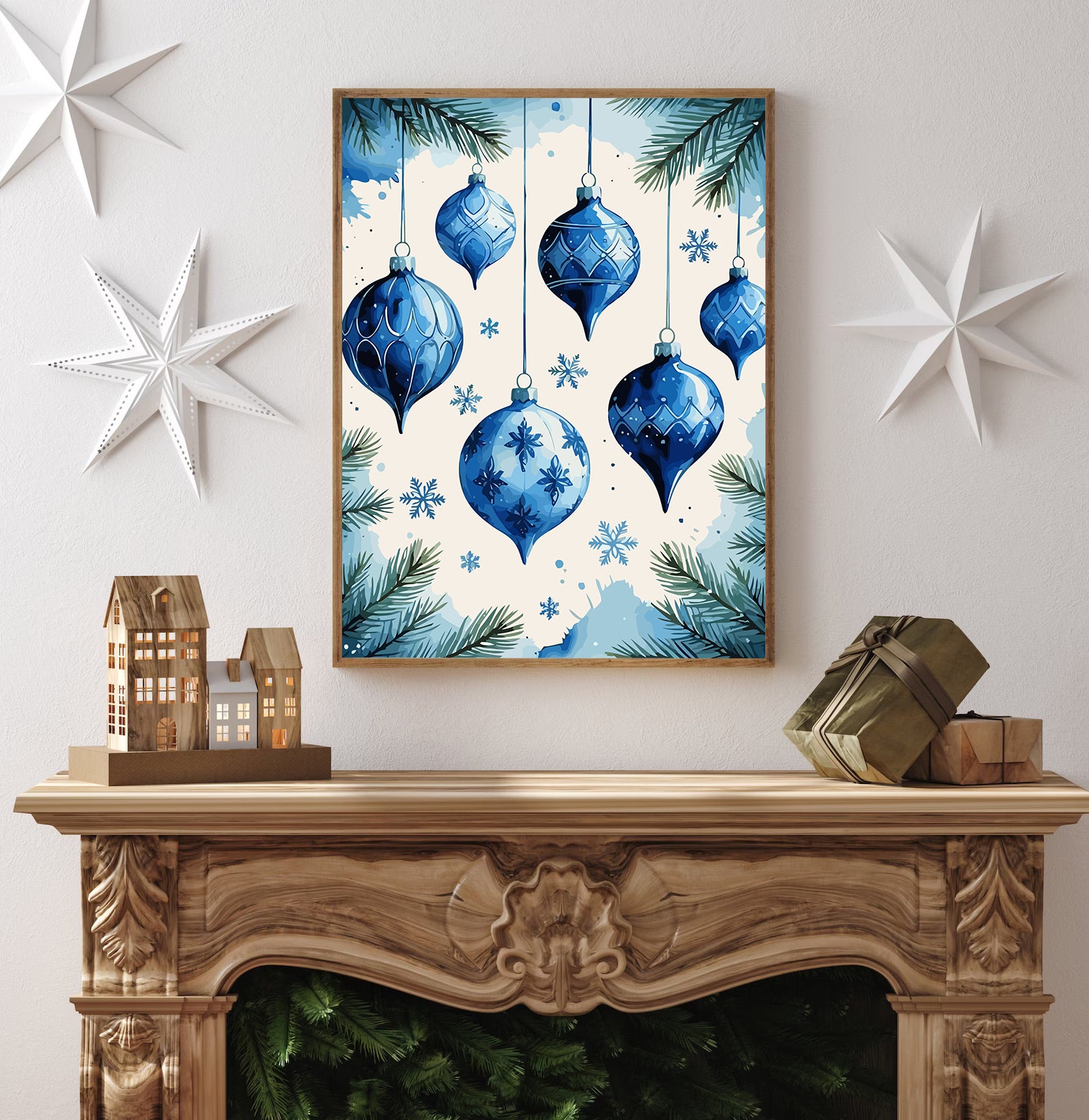 Set Pictură pe numere – Jucării De Crăciun 6213