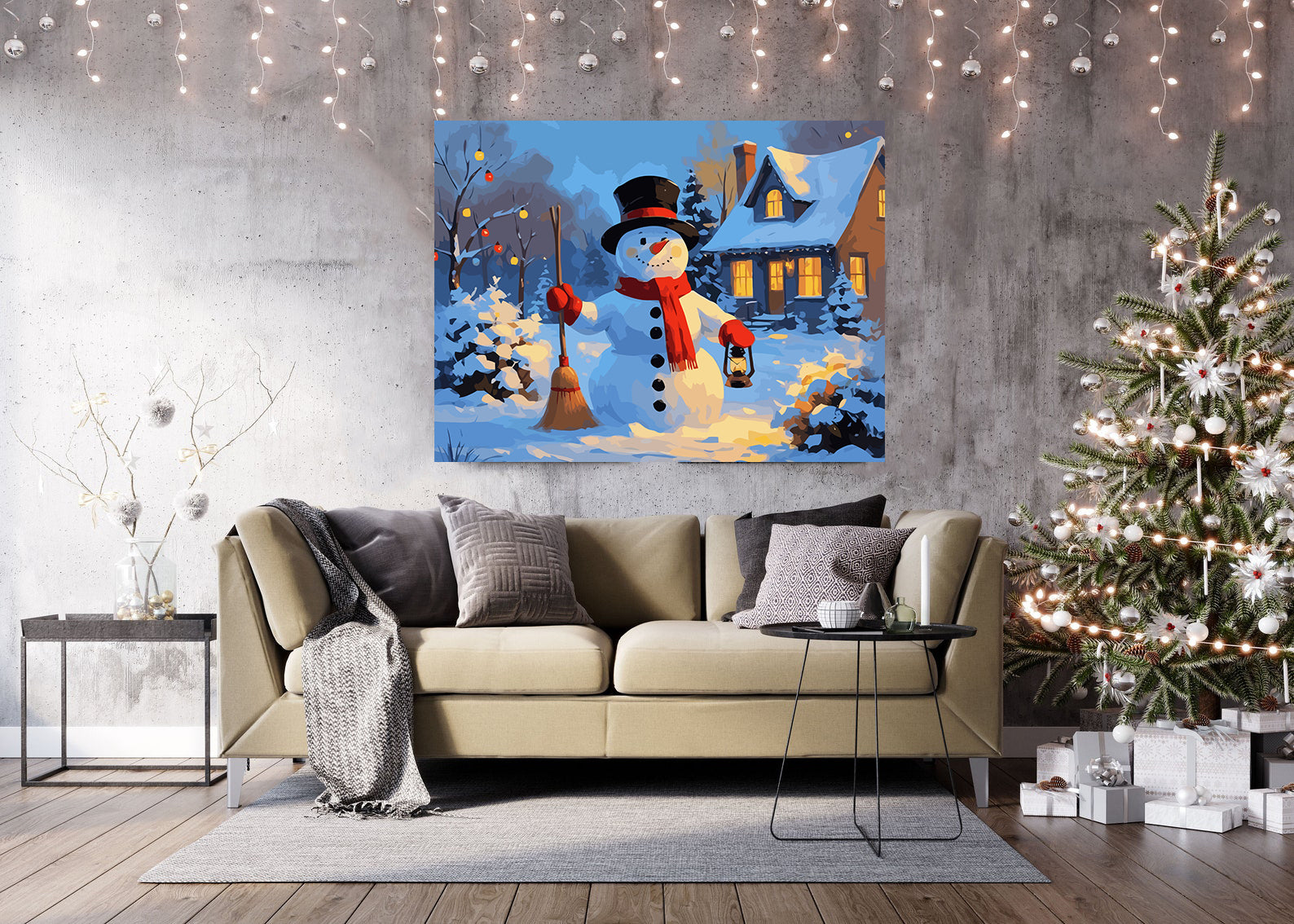 Set Pictură pe numere – Om De Zăpadă 6221