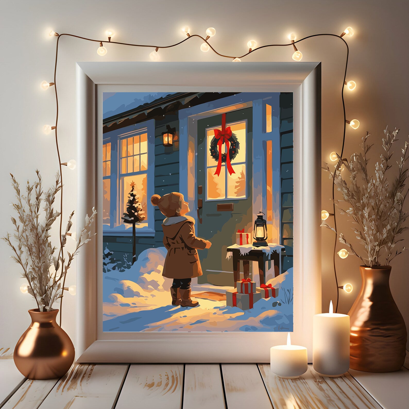 Set Pictură pe numere – Colinde De Crăciun 6227