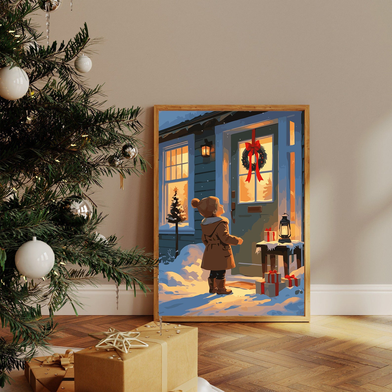 Set Pictură pe numere – Colinde De Crăciun 6227