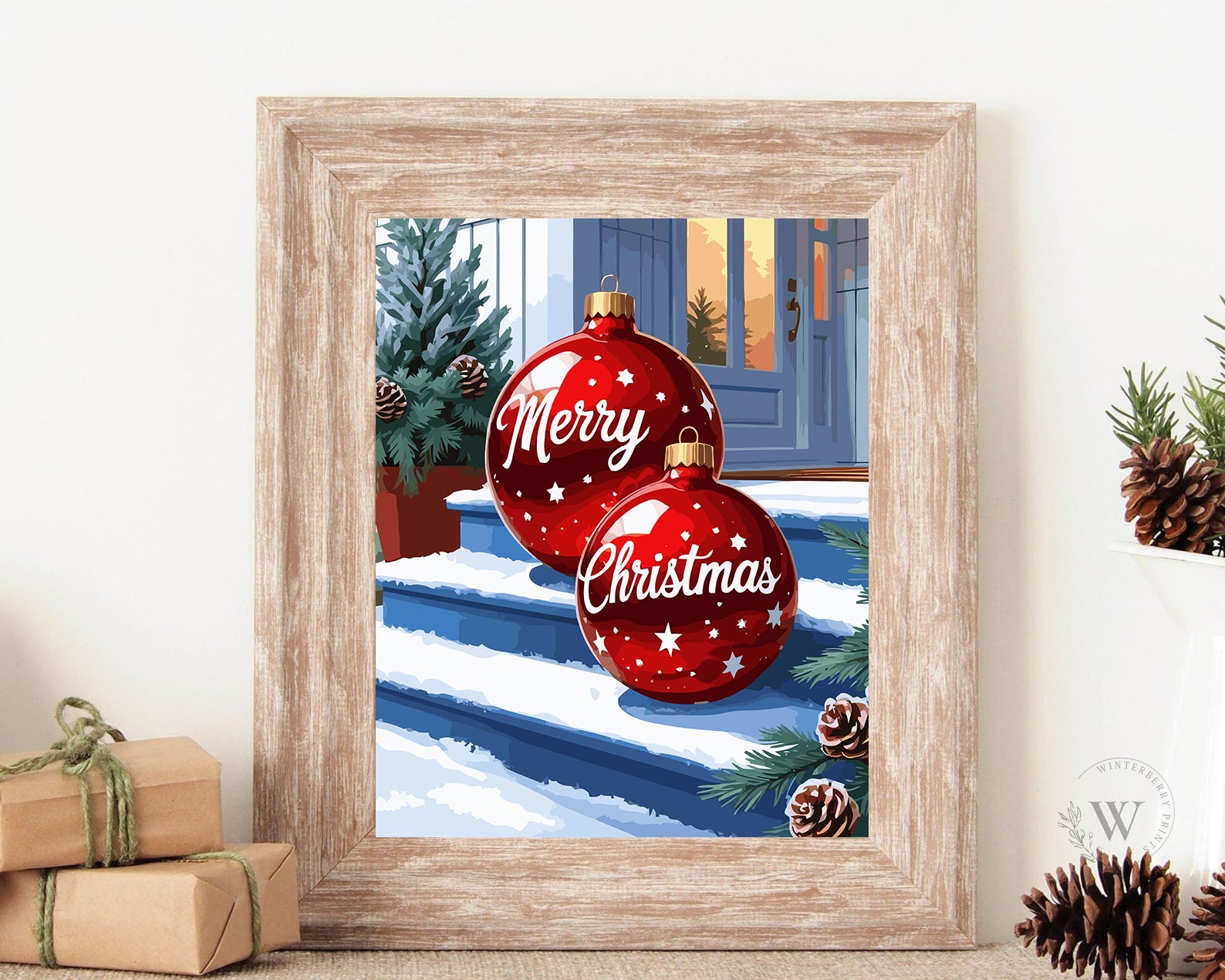 Set Pictură pe numere – Merry Christmas 6228