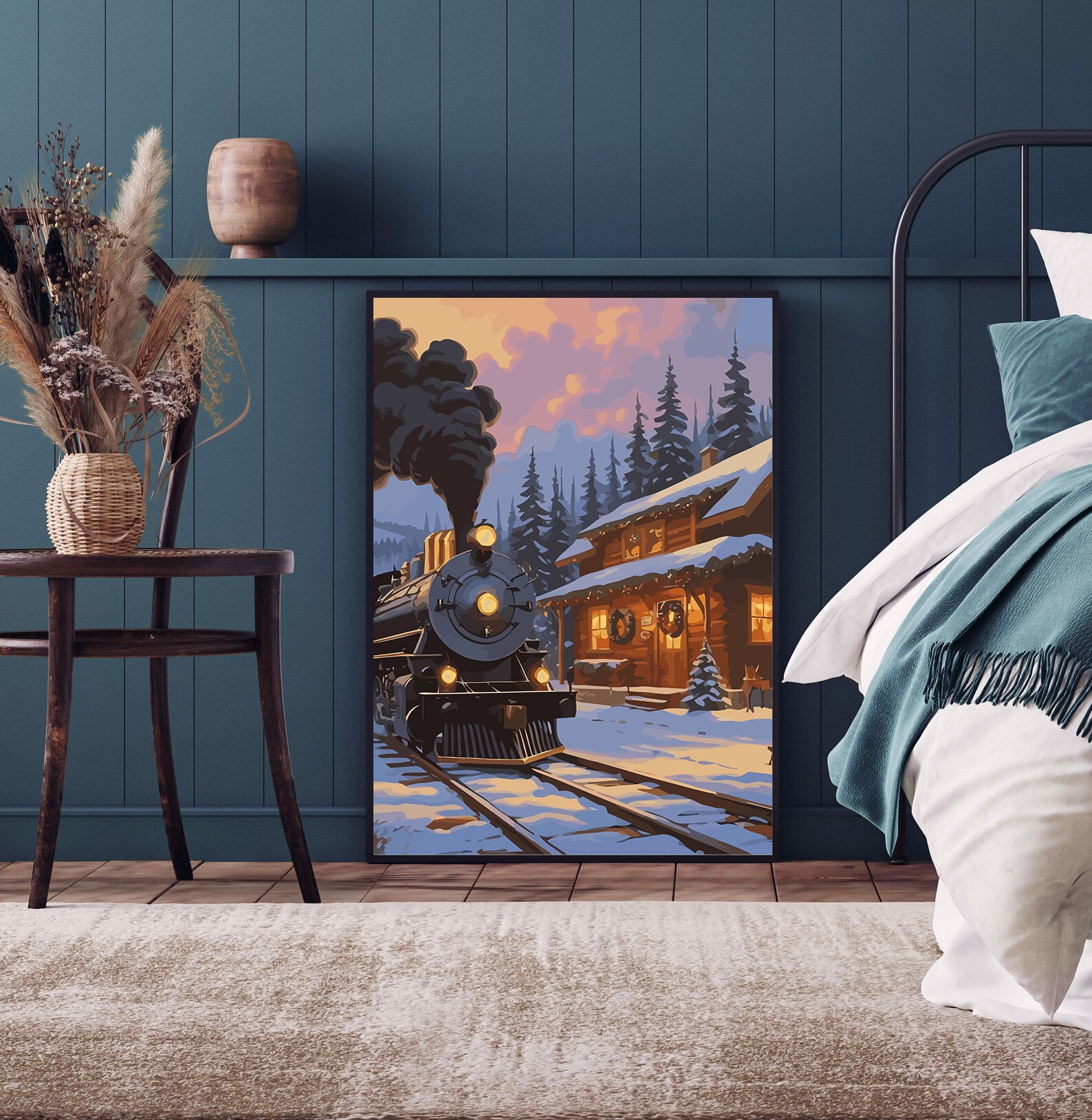 Set Pictură pe numere – Trenul Polar 6230