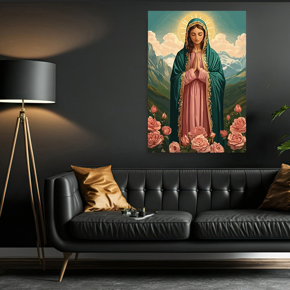 Set Pictură pe numere – Fecioara Maria 6240