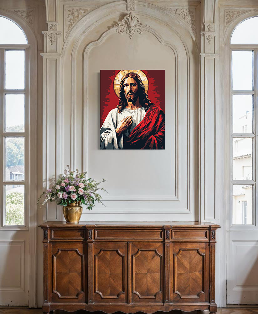 Set Pictură pe numere – Isus Hristos 6251