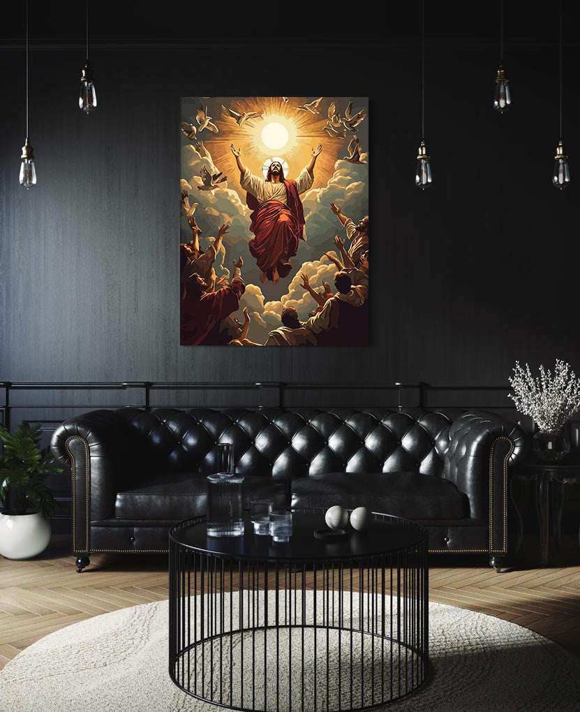 Set Pictură pe numere – Înălțarea Lui Isus Hristos 6270