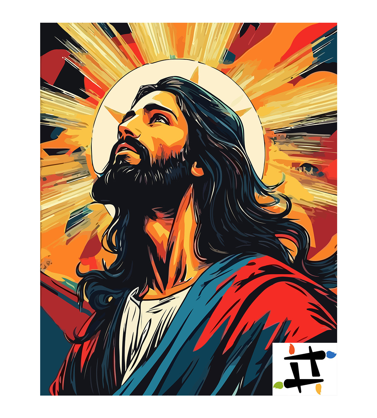 Set Pictură pe numere – Isus Hristos 6271