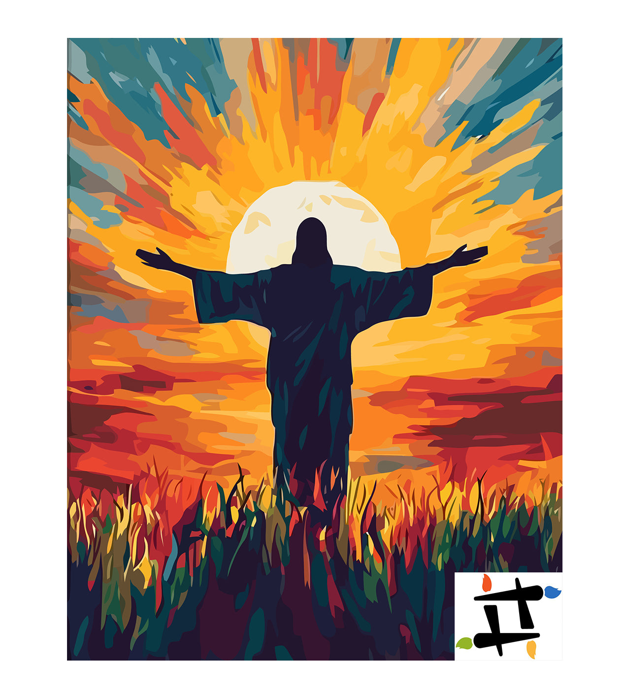 Set Pictură pe numere – Învierea Domnului 6277