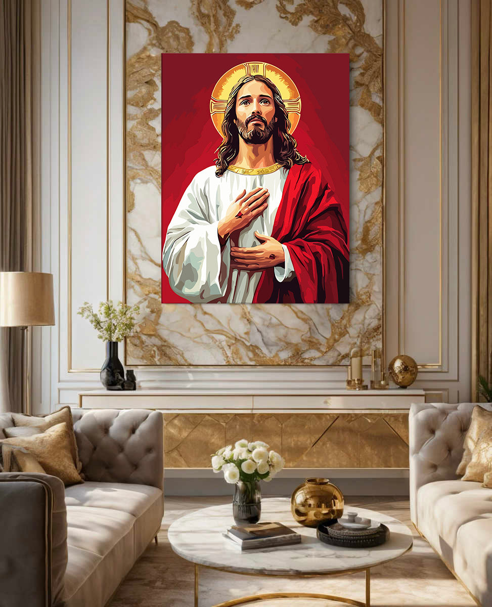 Set Pictură pe numere – Isus Hristos 6282