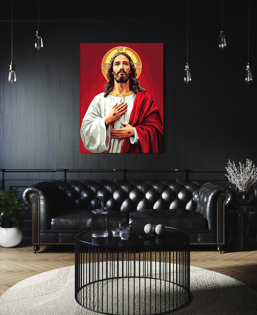 Set Pictură pe numere – Isus Hristos 6282