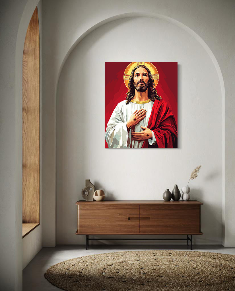 Set Pictură pe numere – Isus Hristos 6282