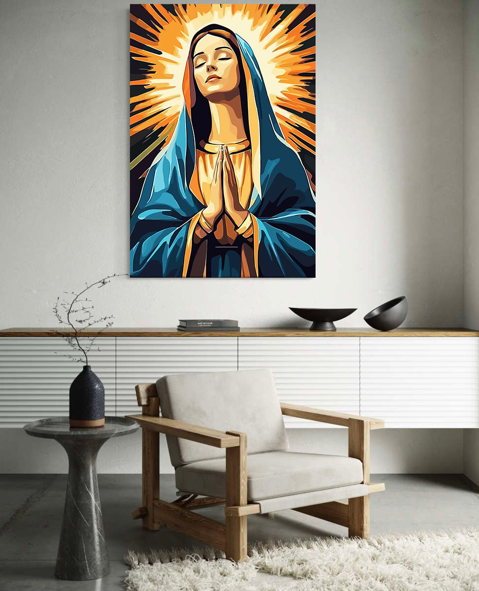 Set Pictură pe numere – Fecioara Maria 6286