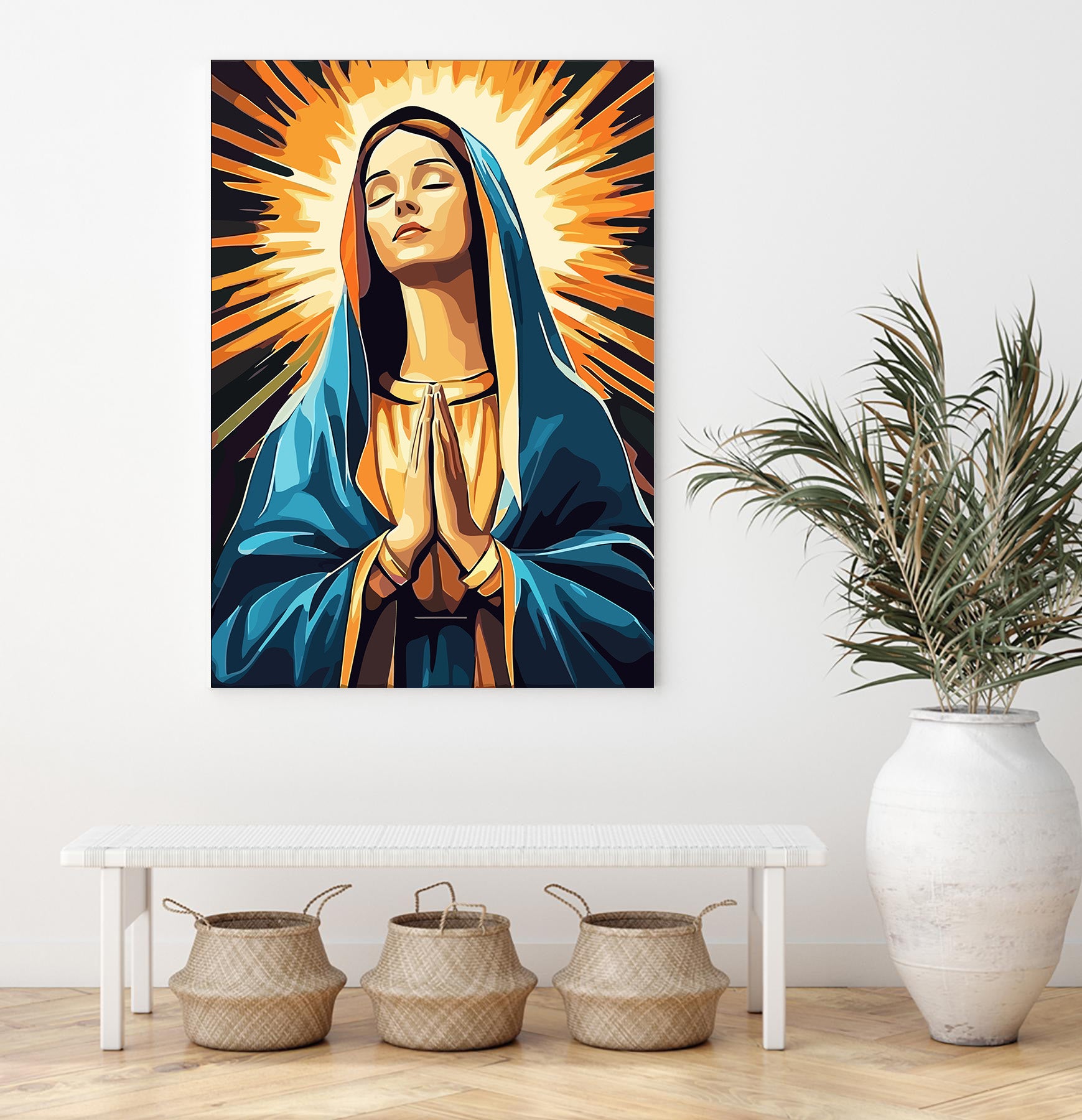 Set Pictură pe numere – Fecioara Maria 6286