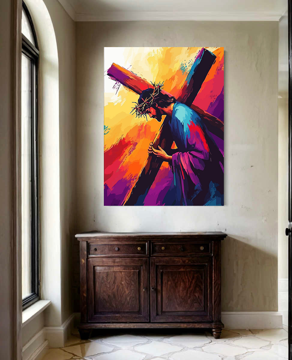 Set Pictură pe numere – Drumul Crucii 6287