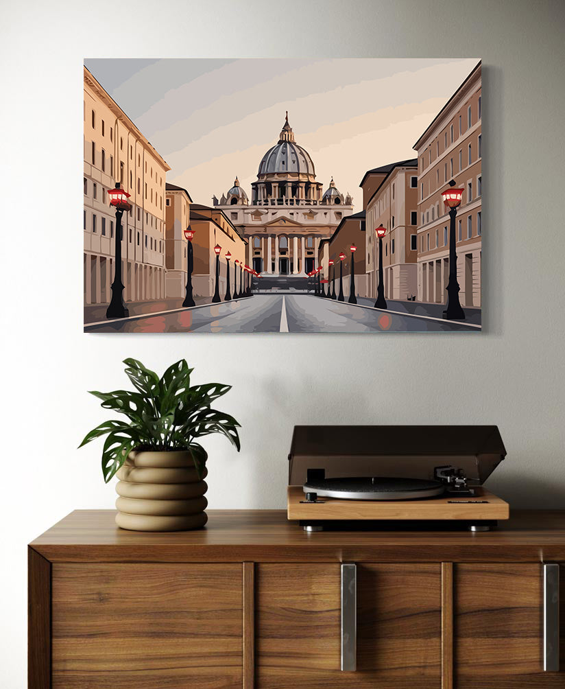 Set Pictură pe numere – Drumul Către Vatican 6301