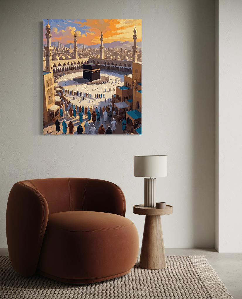 Set Pictură pe numere – Marea Moschee Din Mecca 6320