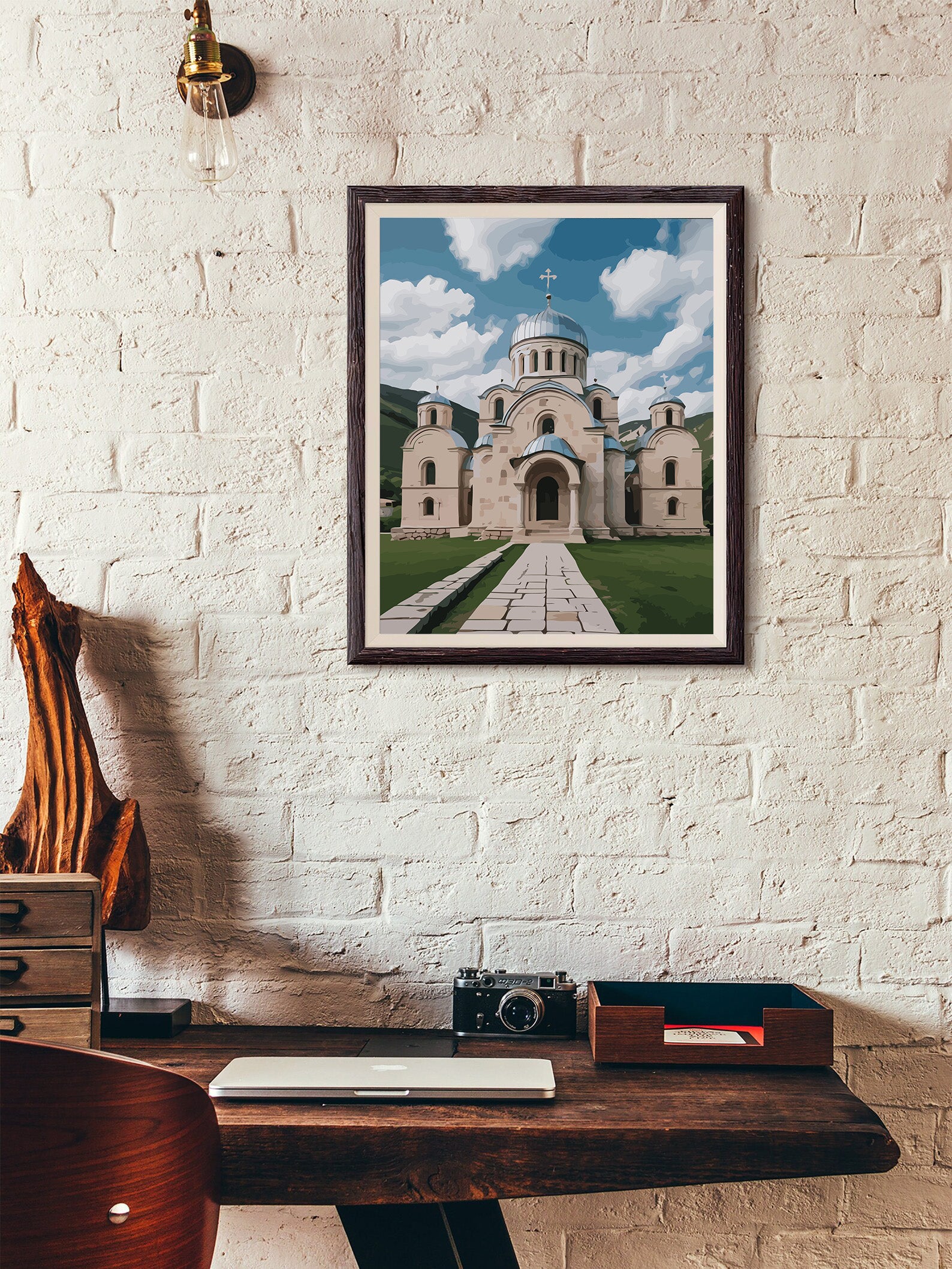 Set Pictură pe numere – Mănăstirea Gradač 6321