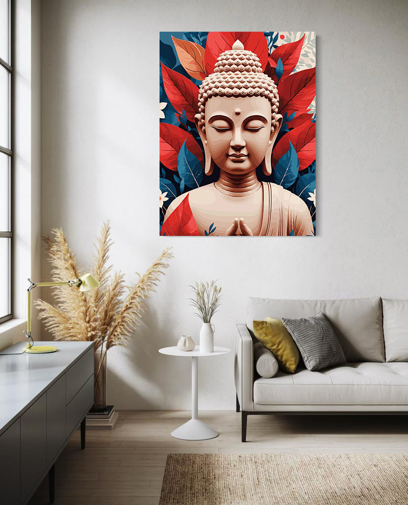 Set Pictură pe numere – Buddha În Meditație 6329