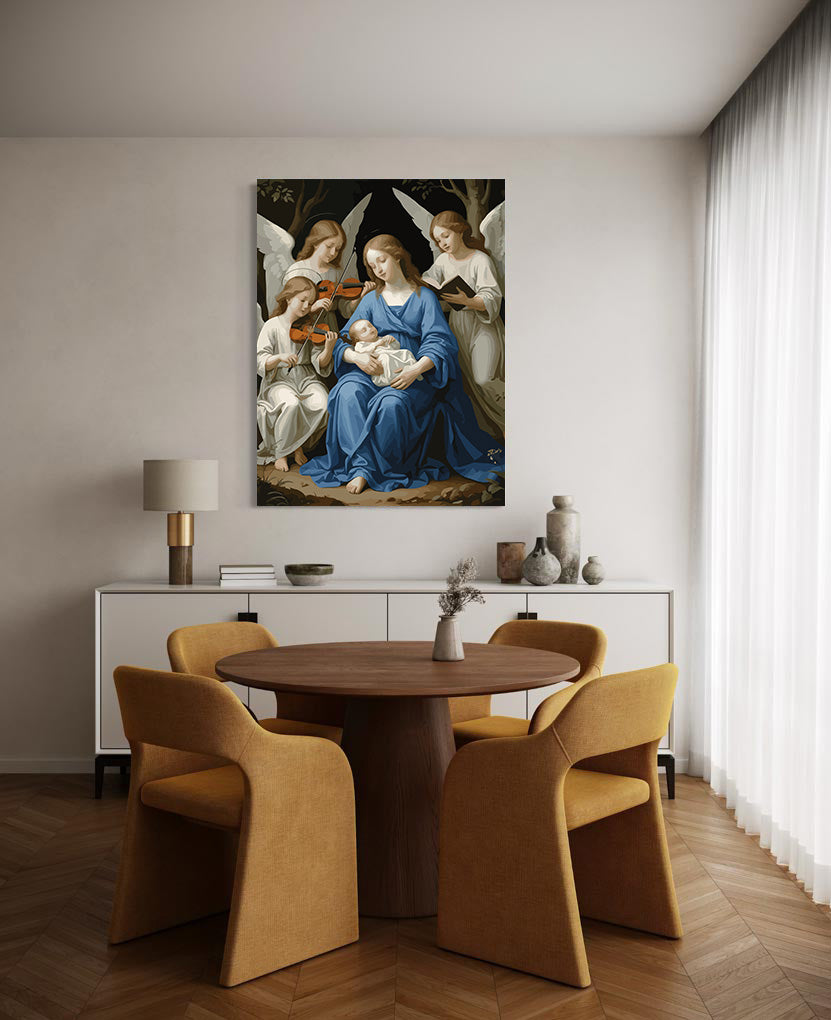 Set Pictură pe numere – Maica Domnului Cu Pruncul 6332