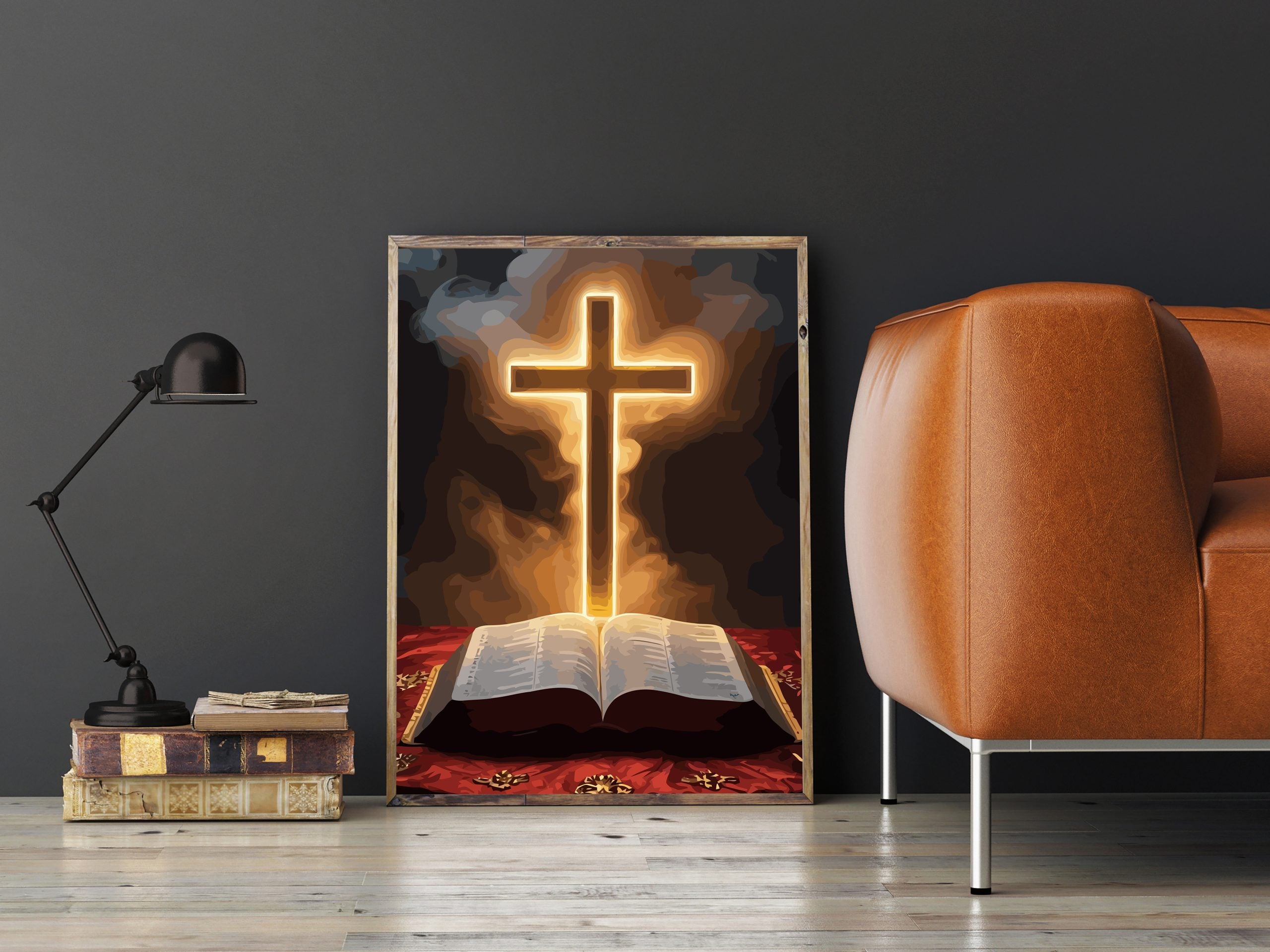 Set Pictură pe numere – Lumina Crucii 6342