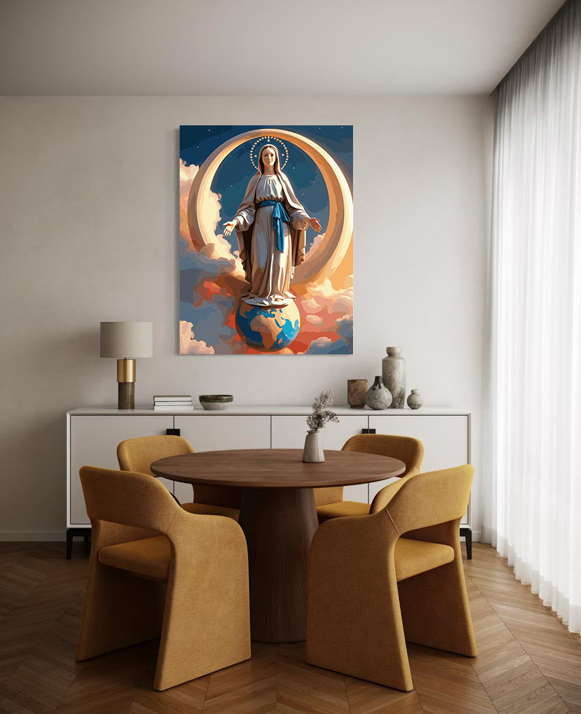 Set Pictură pe numere – Fecioara Maria 6343