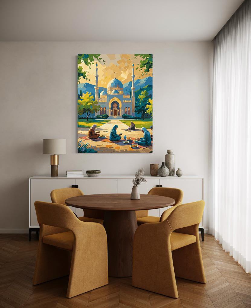 Set Pictură pe numere – Sărbătoarea De Ramadan 6351