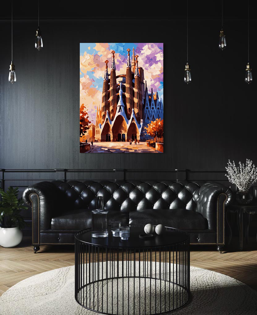 Set Pictură pe numere – Sagrada Familia 6354