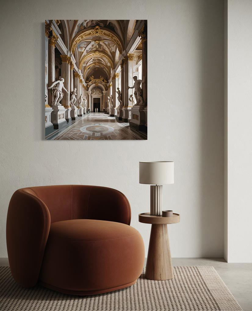 Set Pictură pe numere – Arhitectură În Stil Baroc 6363